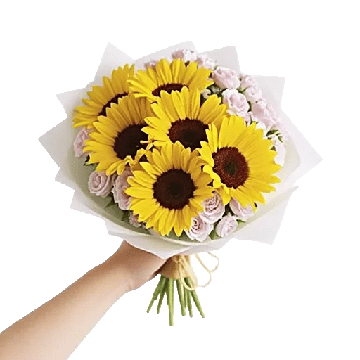 Golden Sunflower Bouquet