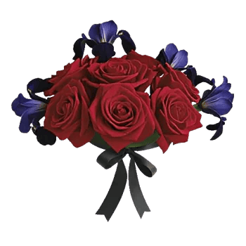 Crimson Blossom Harmony