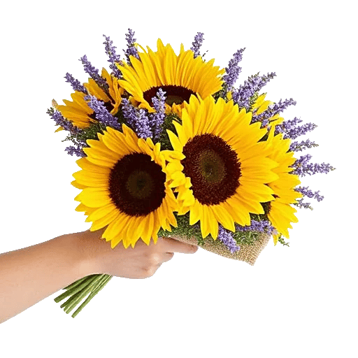 Golden Sunflower Bouquet