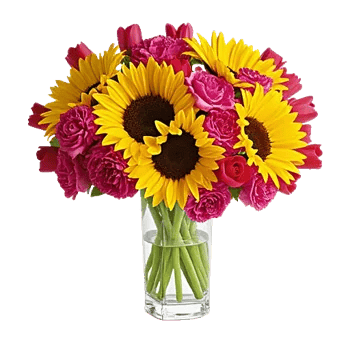 Radiant Bloom Cascade