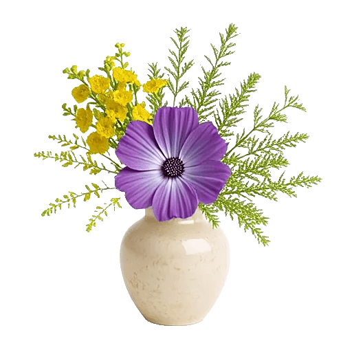 Crimson Blossom Harmony