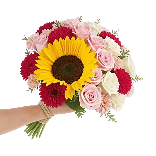 Golden Sunflower Bouquet