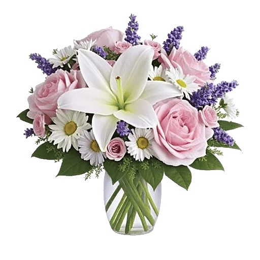 Graceful Lily Display