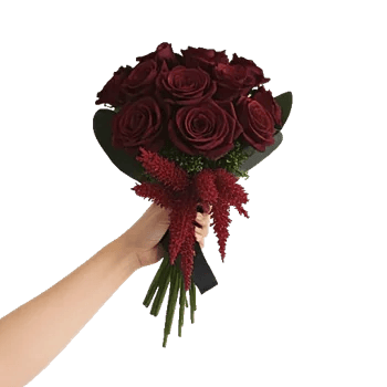 Crimson Blossom Harmony