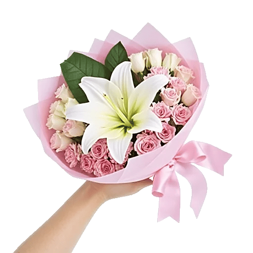 Graceful Lily Display