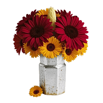 Crimson Blossom Harmony