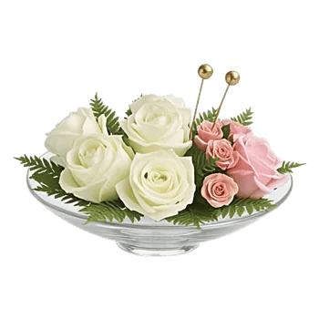 Blush Romantic Centerpiece