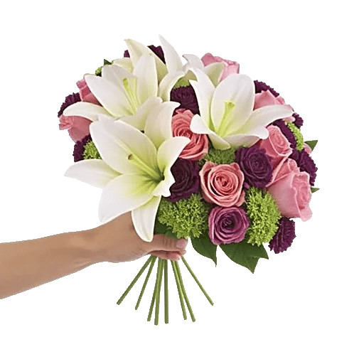 Graceful Lily Display