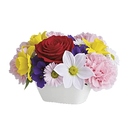 Blush Romantic Centerpiece