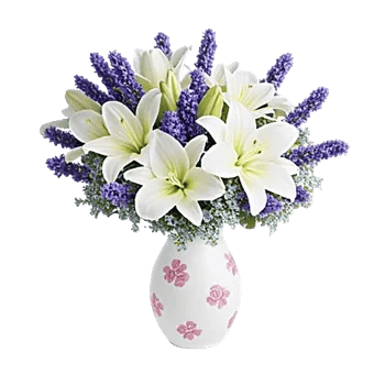 Graceful Lily Display