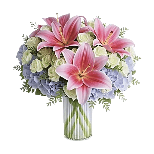 Graceful Lily Display