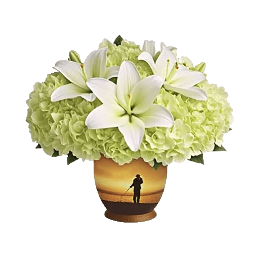 Graceful Lily Display