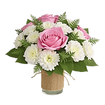 Blush Romantic Centerpiece