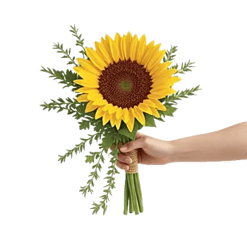 Amber Sunflower Glow