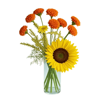 Radiant Bloom Cascade