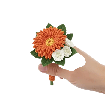 Minimalist White Orchids