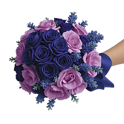 Elegant Blue Roses