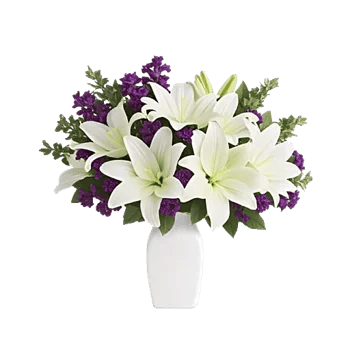 Graceful Lily Display