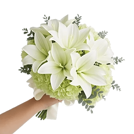 Graceful Lily Display