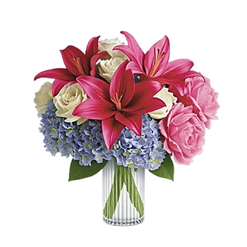 Graceful Lily Display