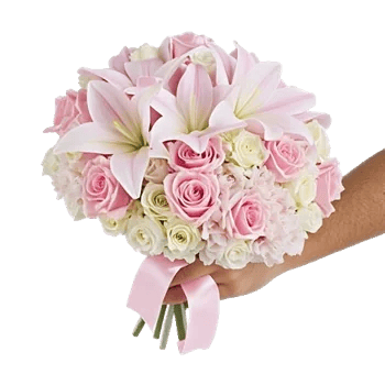 Graceful Lily Display