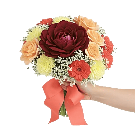 Coral Blossom Harmony