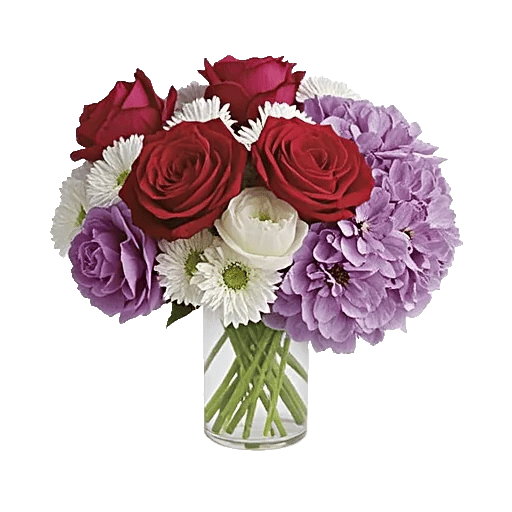 Crimson Blossom Harmony