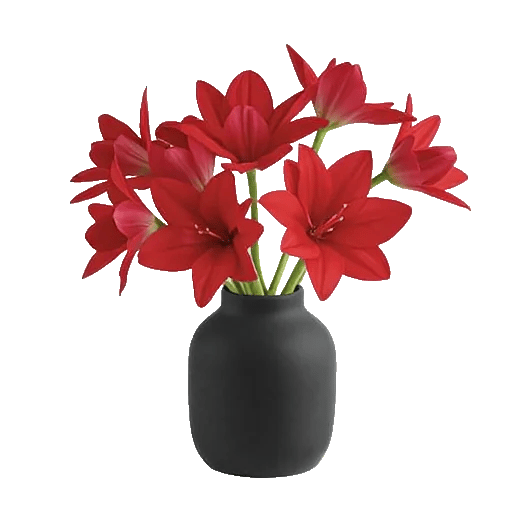 Crimson Lily Glow