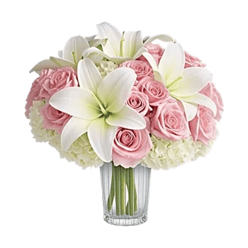 Graceful Lily Display