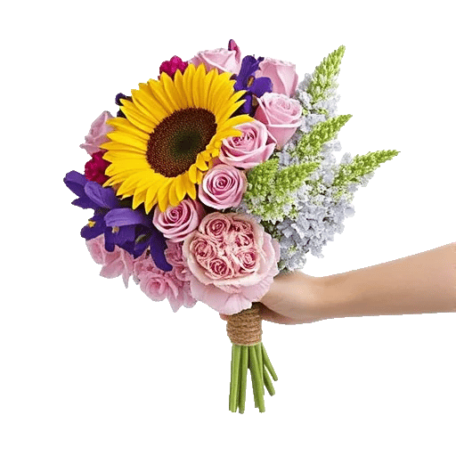 Golden Sunflower Bouquet