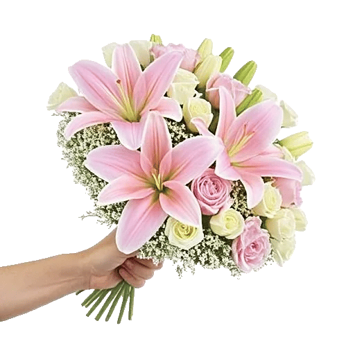 Graceful Lily Display