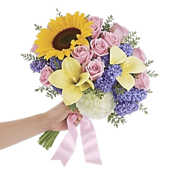 Radiant Bloom Cascade