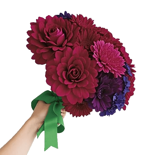 Crimson Blossom Harmony