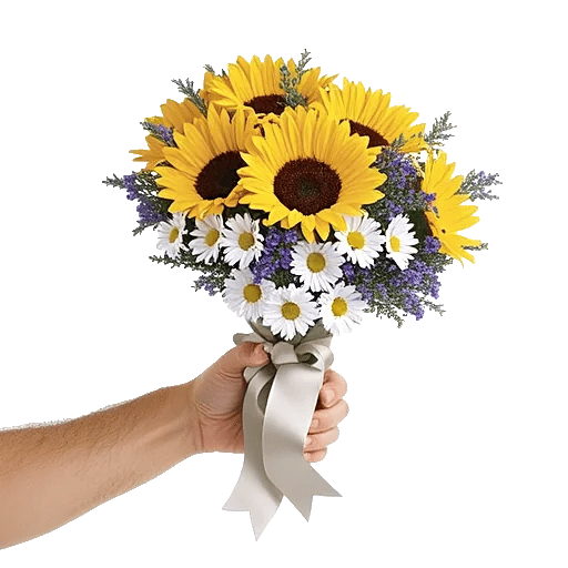 Golden Sunflower Bouquet