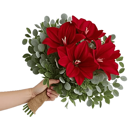 Crimson Blossom Harmony