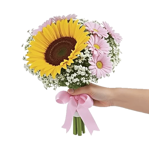 Golden Sunflower Bouquet