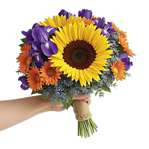 Golden Sunflower Bouquet