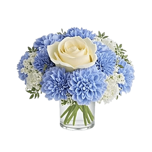 Blush Romantic Centerpiece