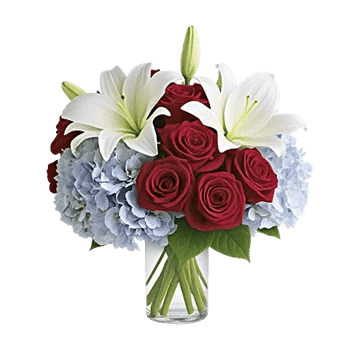 Crimson Blossom Harmony