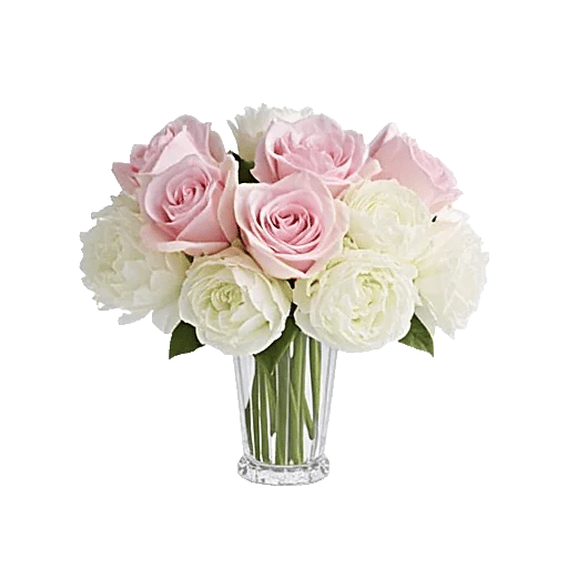 Blush Romantic Centerpiece