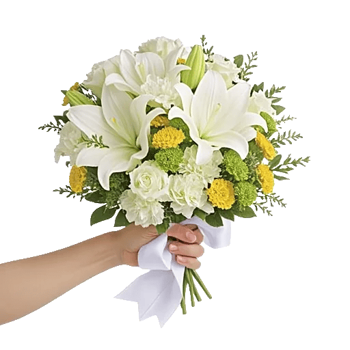 Graceful Lily Display