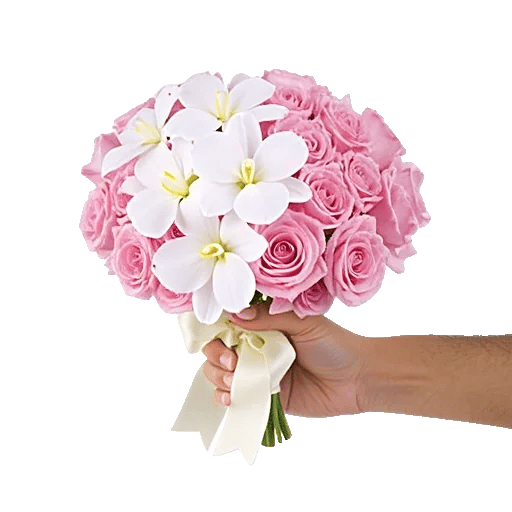 Modern White Orchids