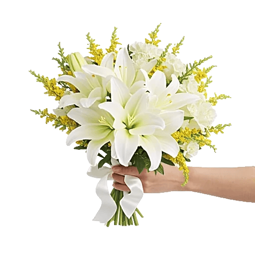 Graceful Lily Display