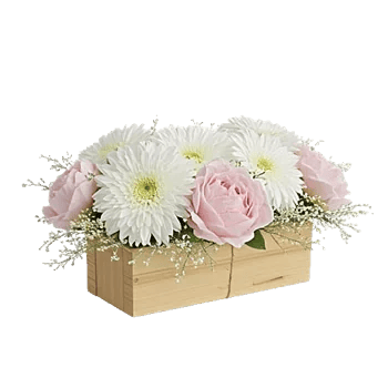 Blush Romantic Centerpiece