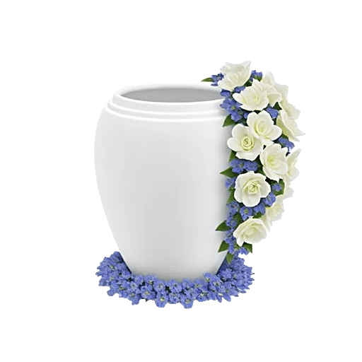 Minimalist White Orchids