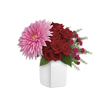 Crimson Blossom Harmony