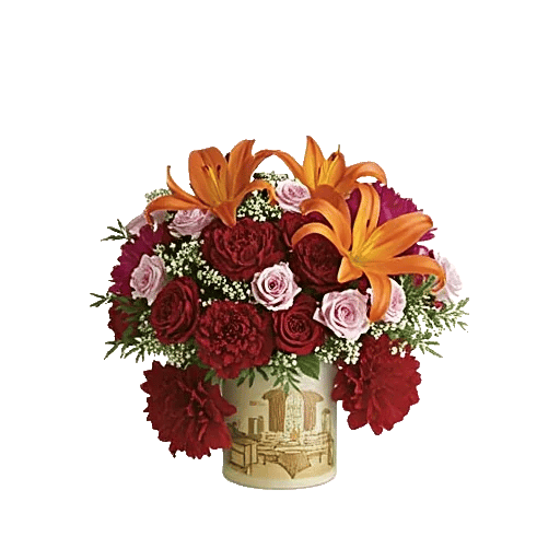 Graceful Lily Display