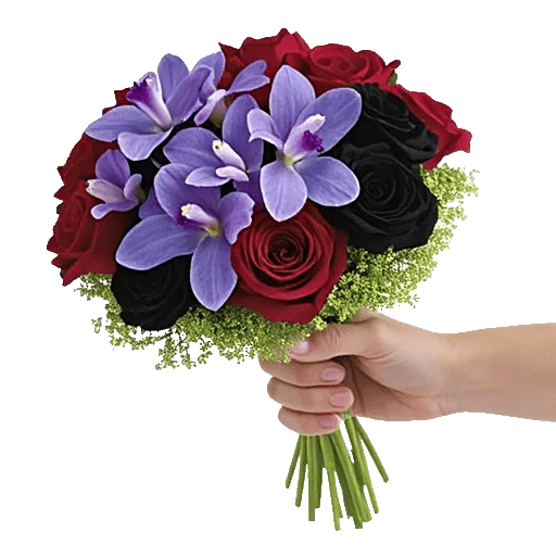 Elegant Blue Roses