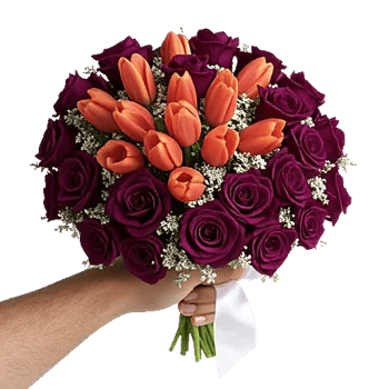 Velvet Tulip Display