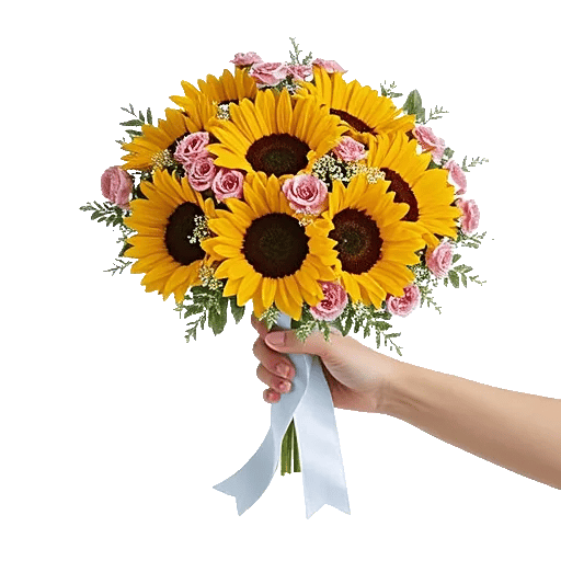 Amber Sunflower Glow